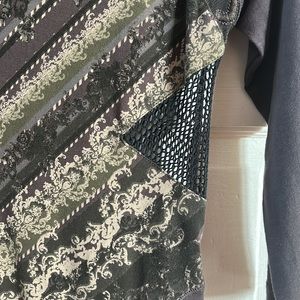 FREE PEOPLE • sexy mini dress with cutouts, nets, see thru details 🖤